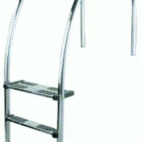 Rebrík k prepadovému žľabu z V4A