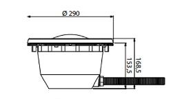 LED podvodný reflektor